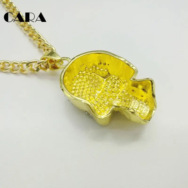 Ожерелье мужское из цинкового сплава с подвеской в виде черепа | Украшения и