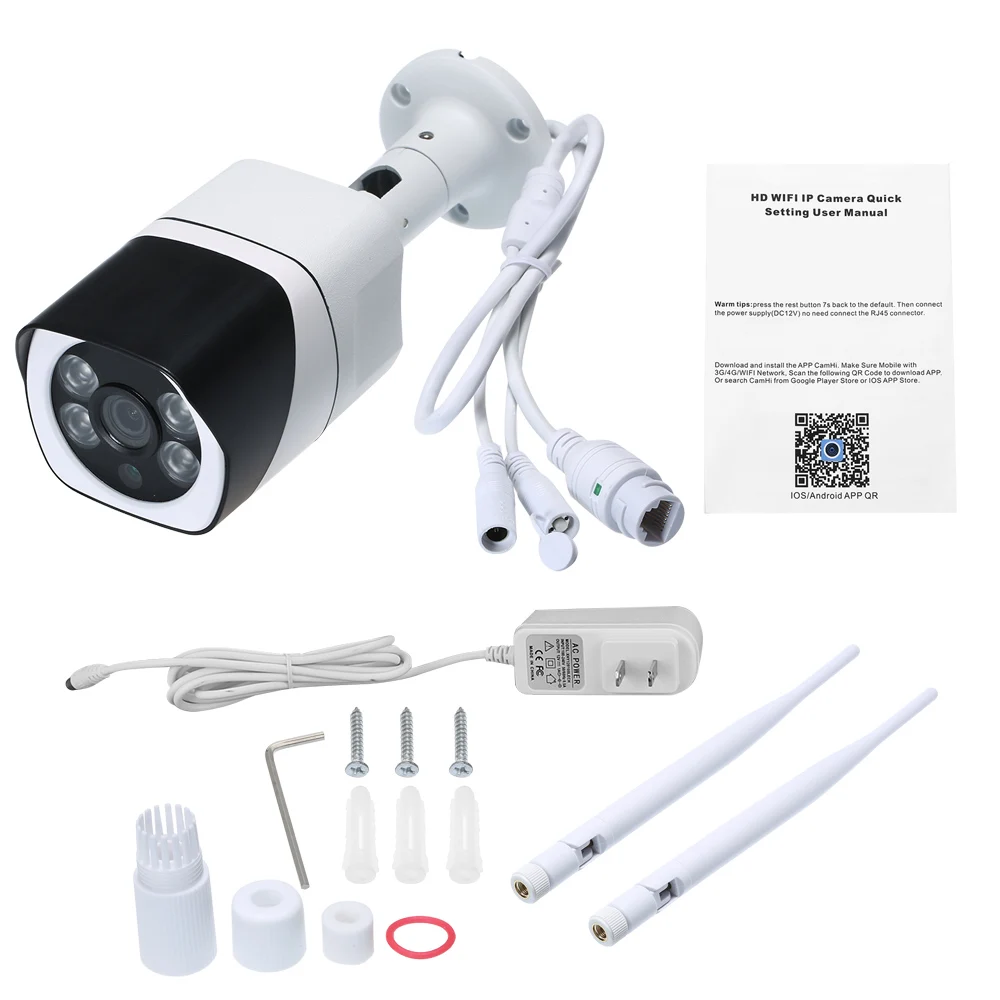 1080P Двухдиапазонная WIFI камера Всепогодная Беспроводная ip 2.0MP 4 шт. Массив ИК