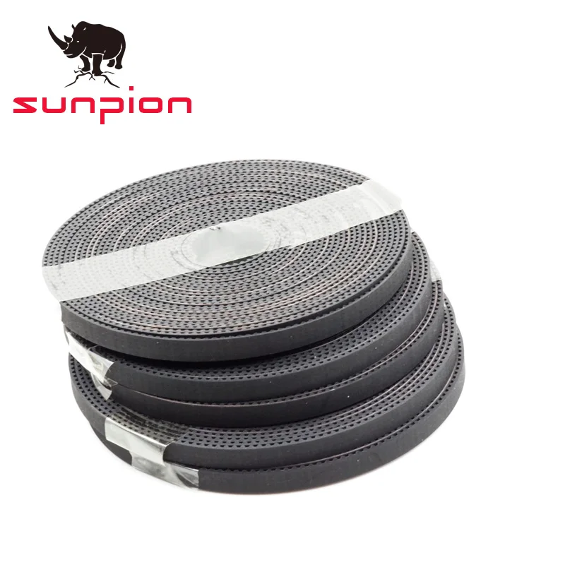 SUNPION 3 шт. 5 м/лот GT2 6mm Ширина ремня ГРМ 6 мм Ремень Rubbr стекловолокно отрезка до