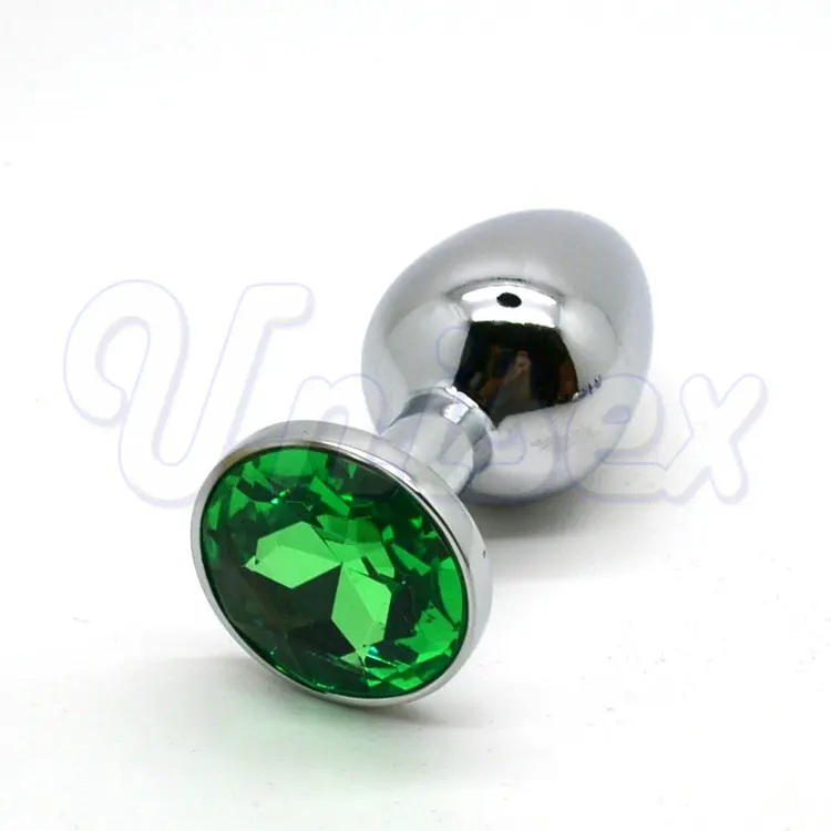 ( Medium Size ) Sparkle Jewelry Metal Butt Plug Unisex Sophisticated Sexy Anal Toys Adult Products | Красота и здоровье