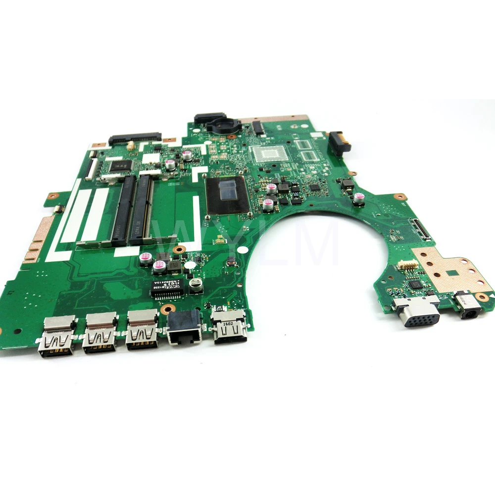 P553UA MB. _ 0 м/I7 6500U/TPM/AS 90NX00R0 R00030 Материнская плата Asus PRO P553U P553UJ бизнес ноутбука тесты