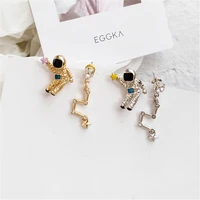 fashion pendant earrings geometry luxury joaquin astronauts earrings rhinestone earrings party jewelry gift for ladies