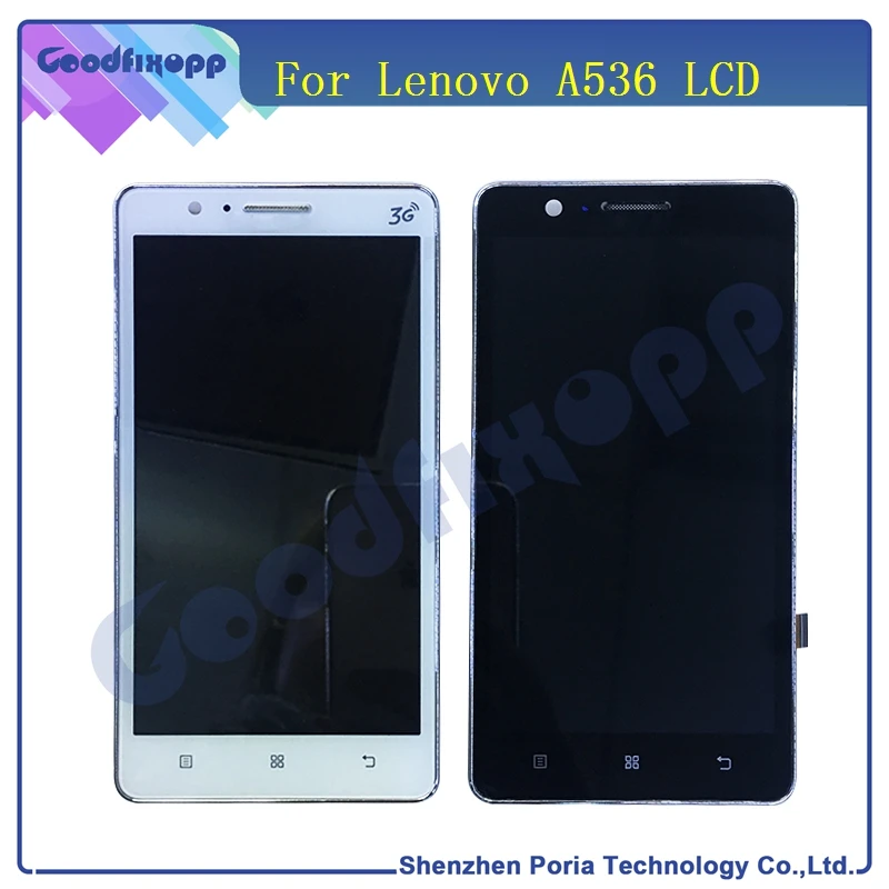 Для Lenovo A536 ЖК дисплей сенсорный экран дигитайзер в сборе оригинальный для замена