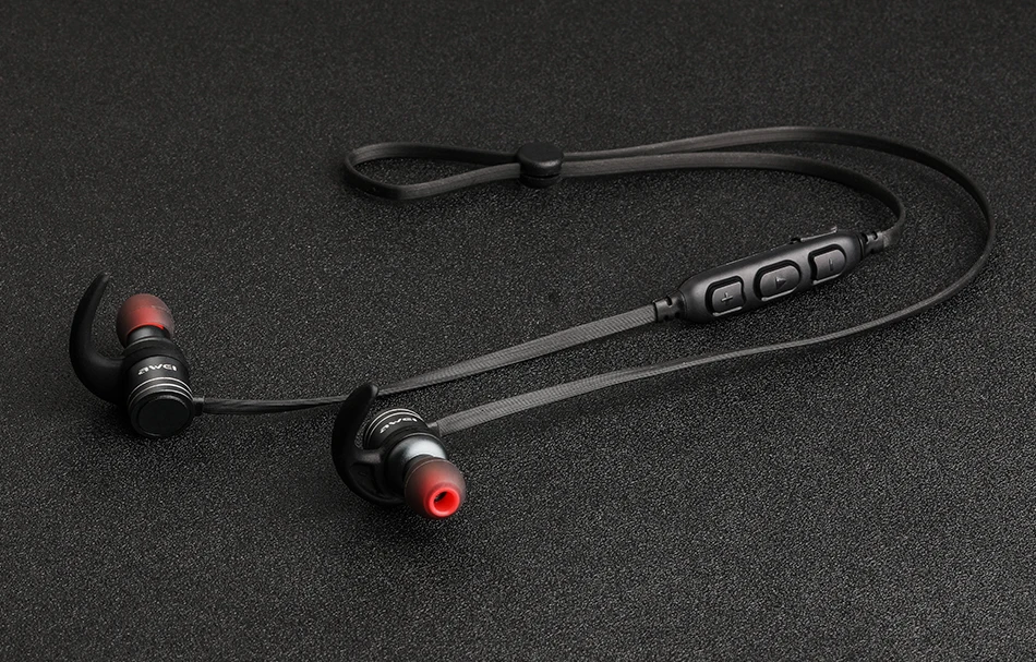 Наушники-вкладыши AWEI AK7 беспроводные наушники IPX4Waterproof и потонепроницаемости: earphoneWith микрофон V4.1 Bluetooth наушники CVC6.0Noise сокращения