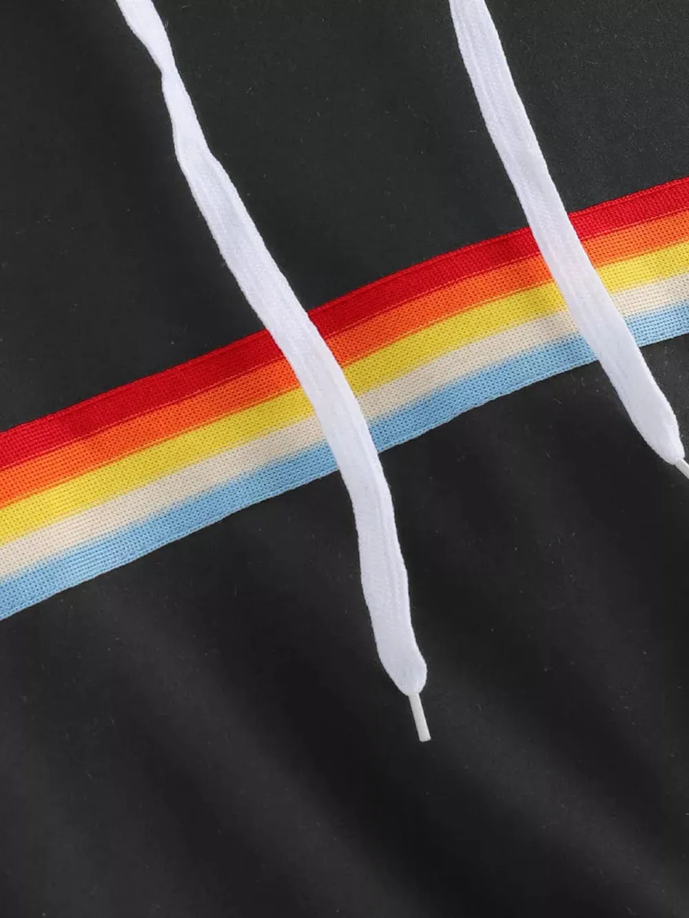 Радуга Лоскутная Толстовка Hoddies женские с длинным рукавом О средства ухода за
