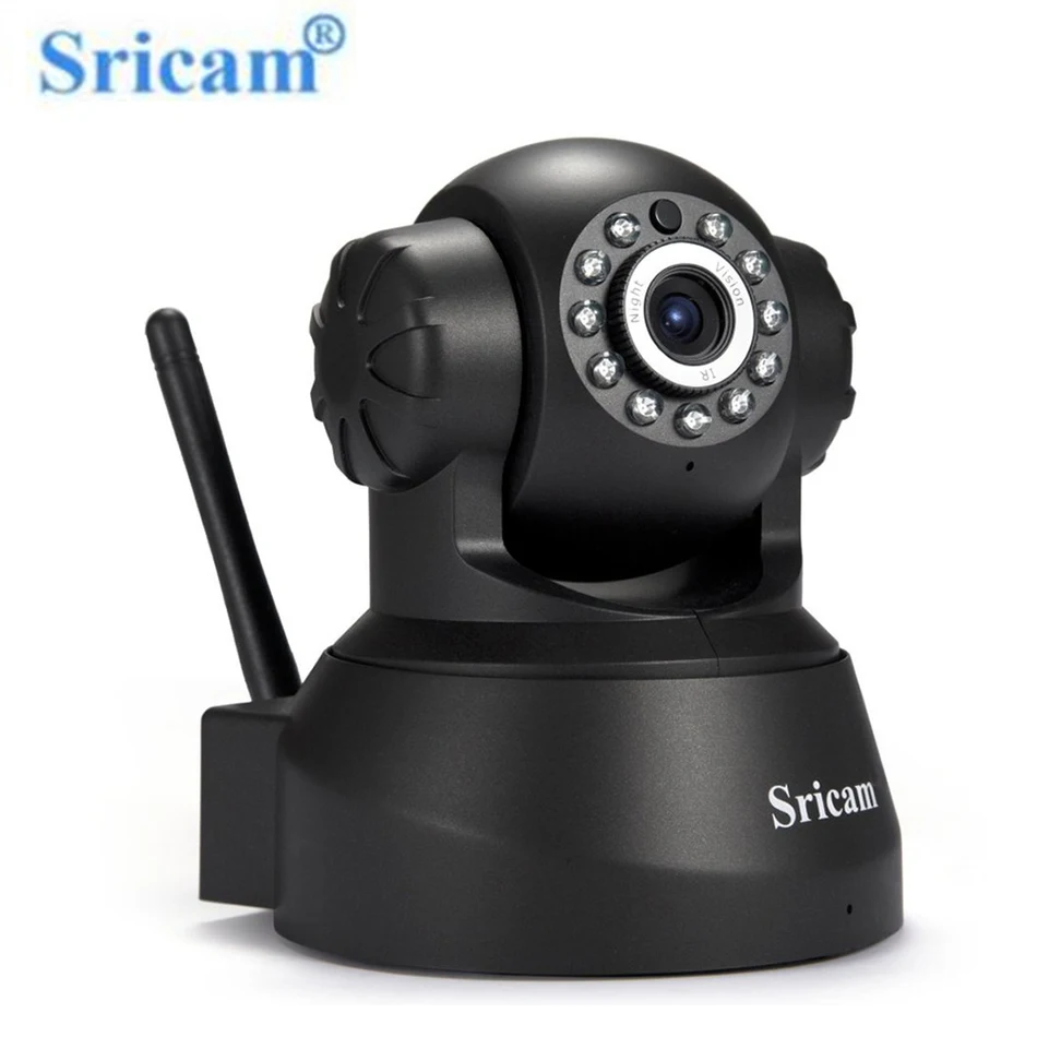 Sricam SP012 720 P HD wifi IP камера P2P телефон Удаленный 1.0MP беспроводная видеонаблюдения для