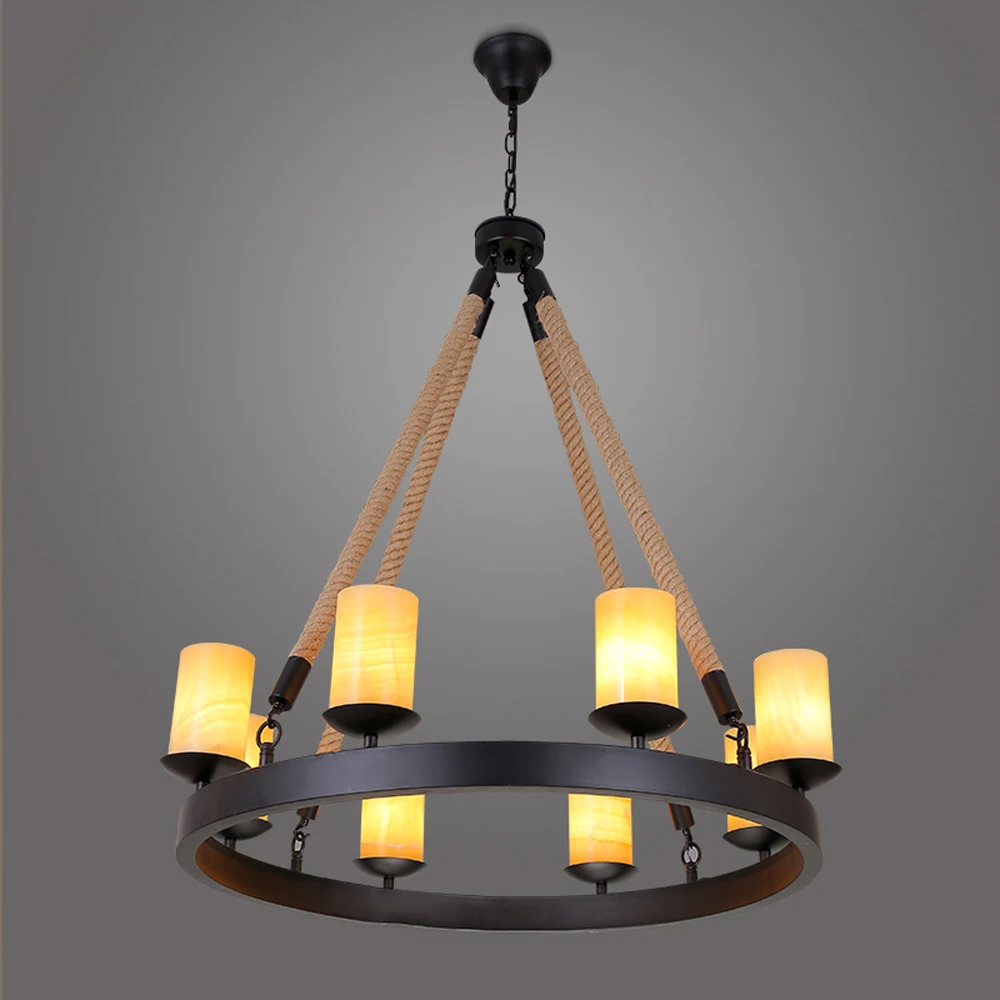 Искусственный мрамор Современная большая люстра элегантные потолочные