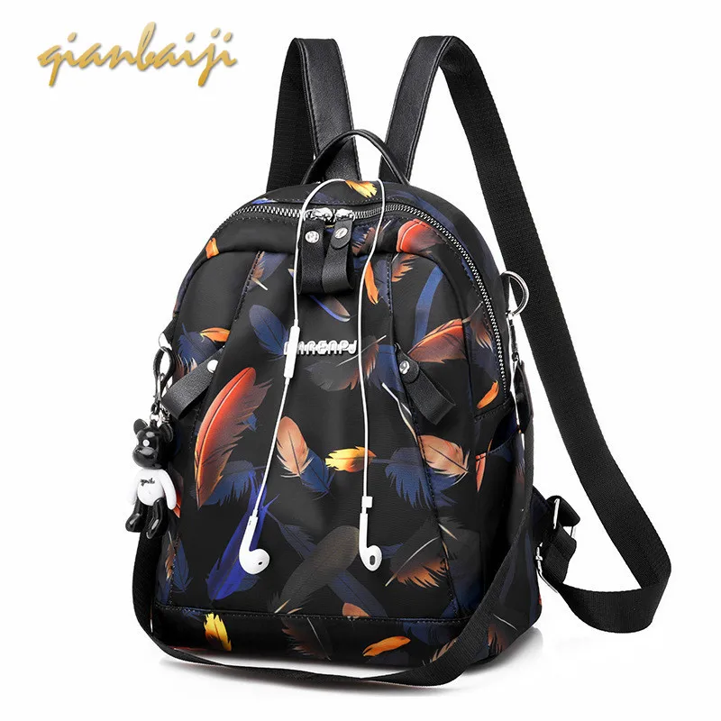 

Женские рюкзаки из ткани Оксфорд, рюкзак для ноутбука Mochila Mujer, школьная сумка для девочек-подростков, 2019