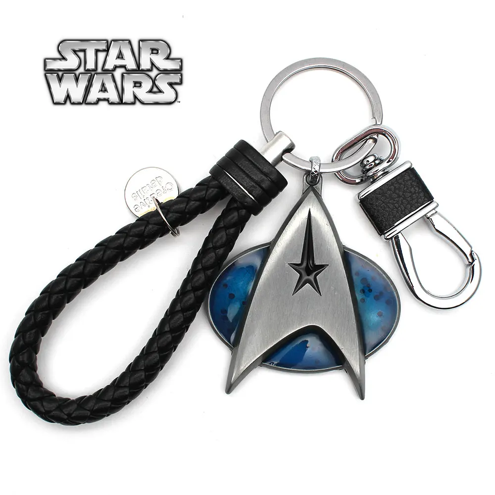 OHCOMICS фильм Звездные войны Новый кожаный тканый автомобильный брелок ForMan