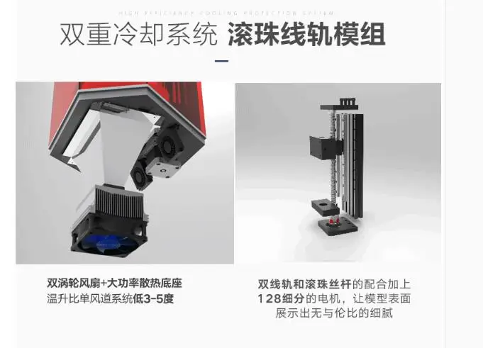 ЖК-дисплей излечиваемый 3D принтер Высокая точность SLA DLP светочувствительная Смола Ювелирная модель 2K