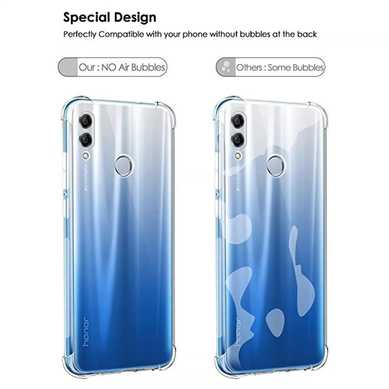 Airbags Cushion Shockproof Case For Huawei P Smart Z Y9 Y7 Y6 Prime Nova 5T 5 5i 4 3i 3 2 Plus Pro 2019 Protection TPU Cover |