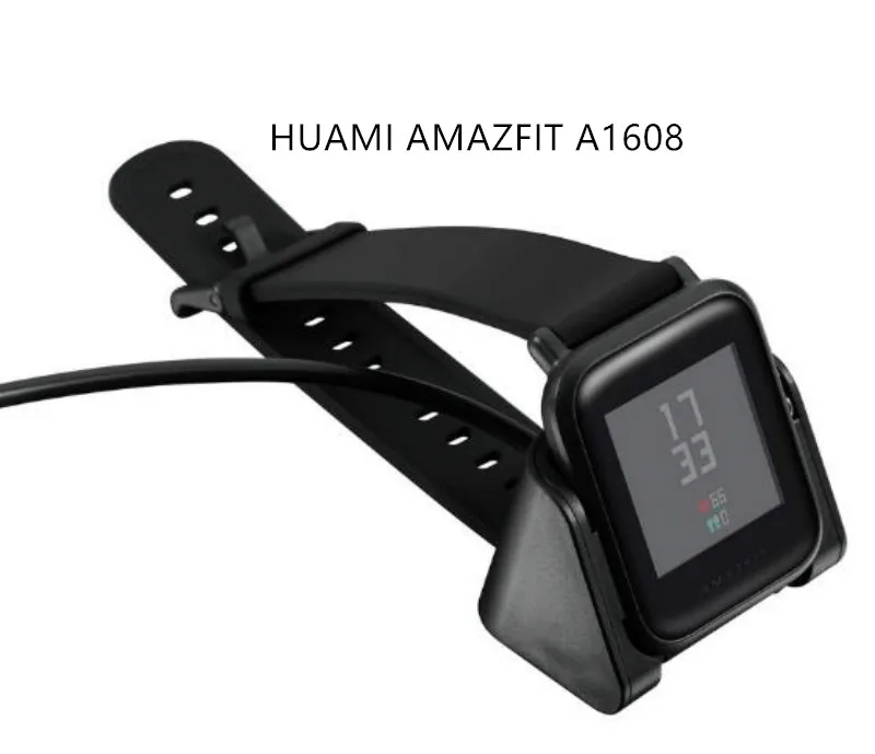 100 шт. 1 м для Huami smartwatch A1608 зарядное устройство кабель передачи данных зарядная