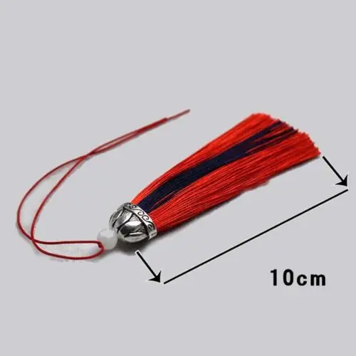 

30PCS X 10CM Fringe Trim Tassels Cap Double Colors for DIY Craft Making Jewelry Curtains Clothing Pillow Bookmark Decoration