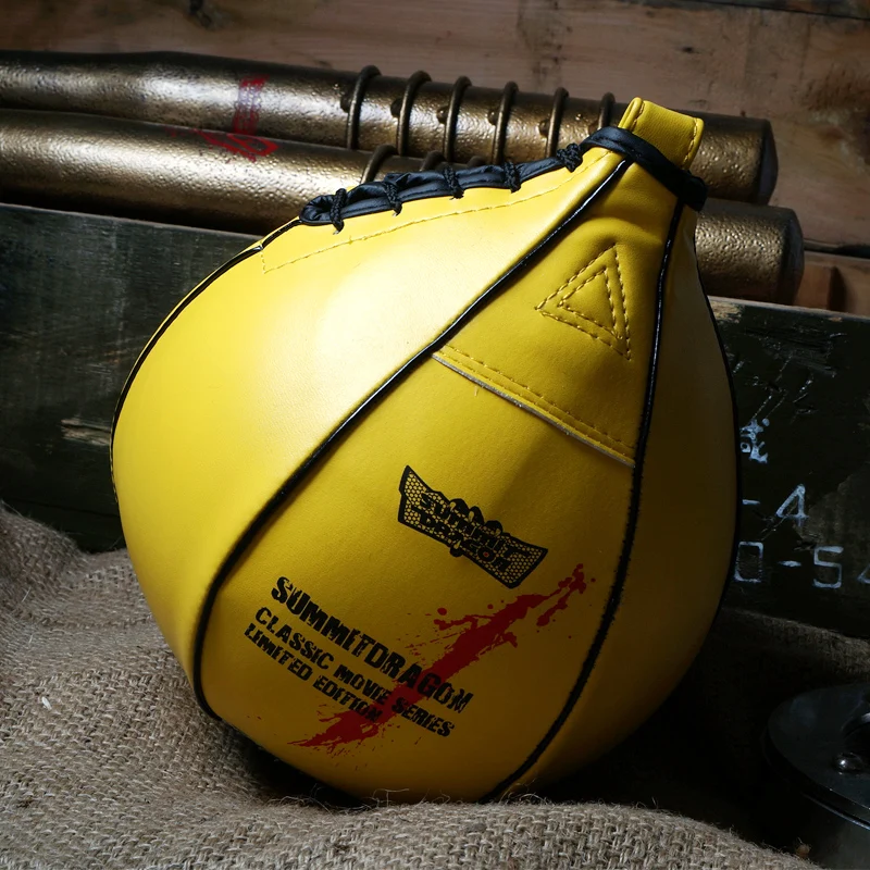 

Boxing Speed Ball PU Boxing Training Punching Bag Yellow Band For Reflex Speed Training Muay Thai Exercise Boxing Equipment