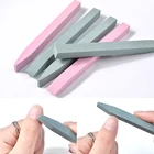 1 шт. розовая и зеленая уникальная пилка для ногтей, пилка для удаления кутикулы, скраб-палочка, шлифовальный стержень, триммер, буфер, инструменты для маникюра и дизайна ногтей