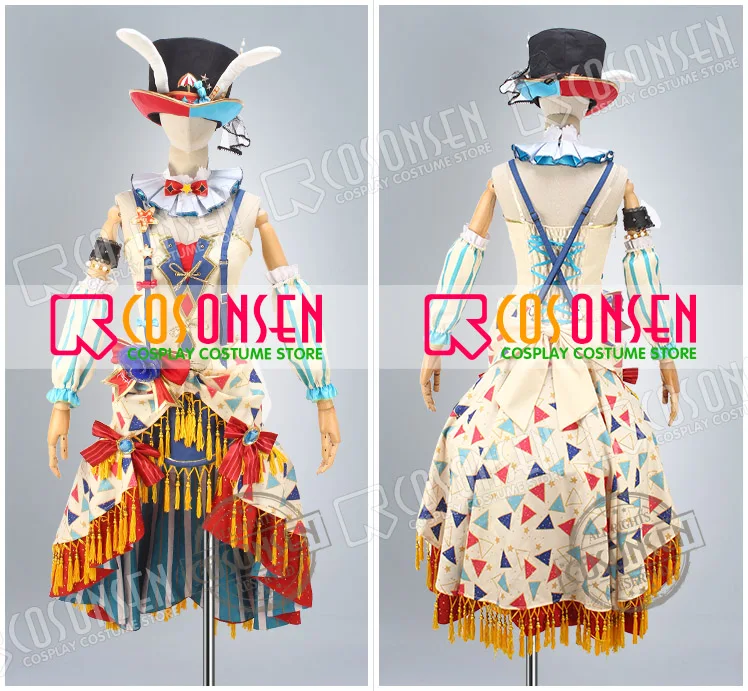 COSPLAYONSEN Love Live! Цирковая версия. После пробуждения платье Toujou Nozomi Косплей Костюм