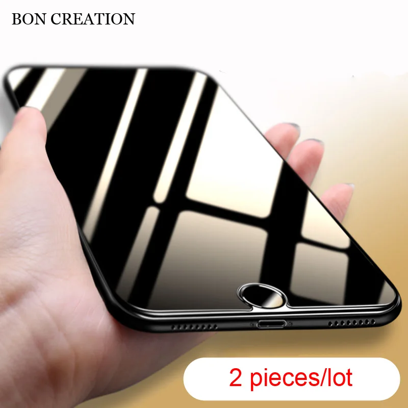 2 шт. защитная пленка для экрана iPhone 7 стекло 5 5S 5E 6 6S 8 Plus X XS Max закаленное
