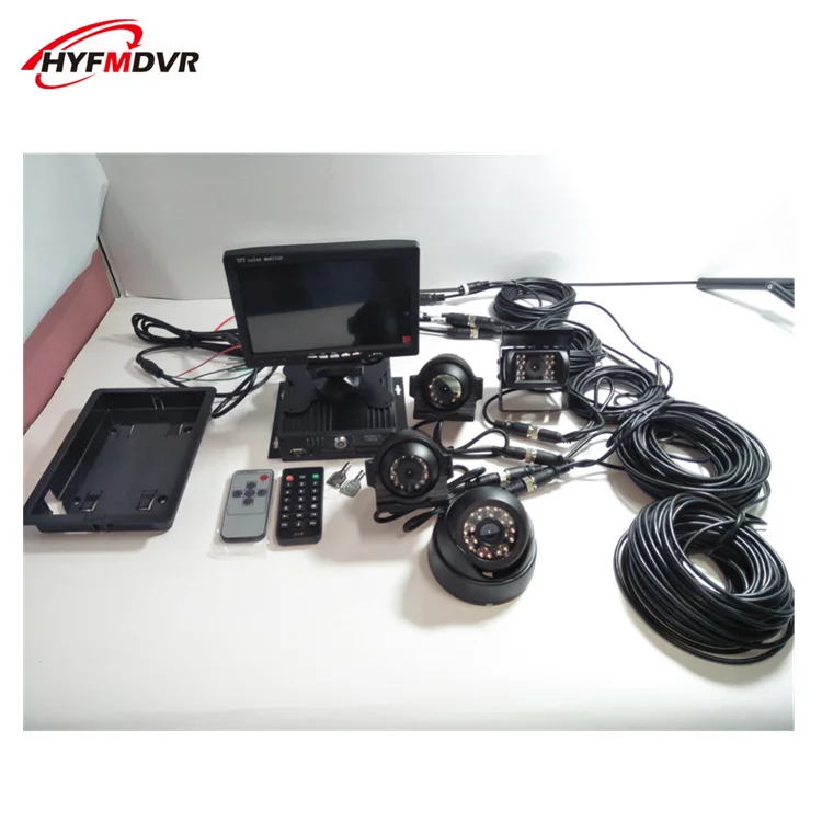 Контроль за транспортными средствами посылка 720P HD MDVR 4-канальный видеорегистратор AHD камеры могут быть выполнены по индивидуальному заказу