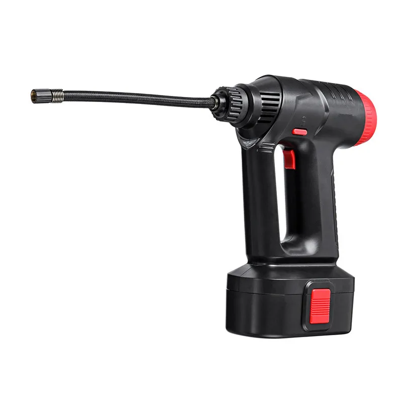 Воздушный компрессор насос цифровой для накачивания велосипедных шин DC 12 вольт