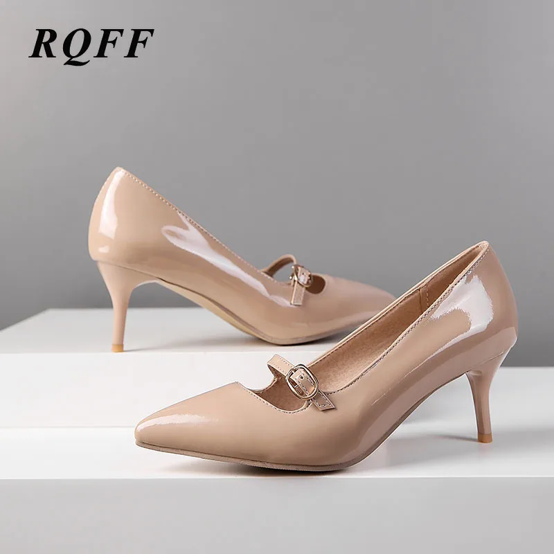 Размер с увеличенной полнотой Свадебный туфли дизайнерские на каблуках обувь 2019