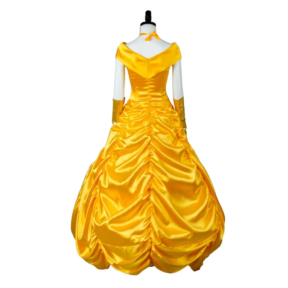 

Beauty and the Beast Belle Halloween Cosplay Costume Party Dress Ball Gown Suit Halloween Carnival Women Full Set