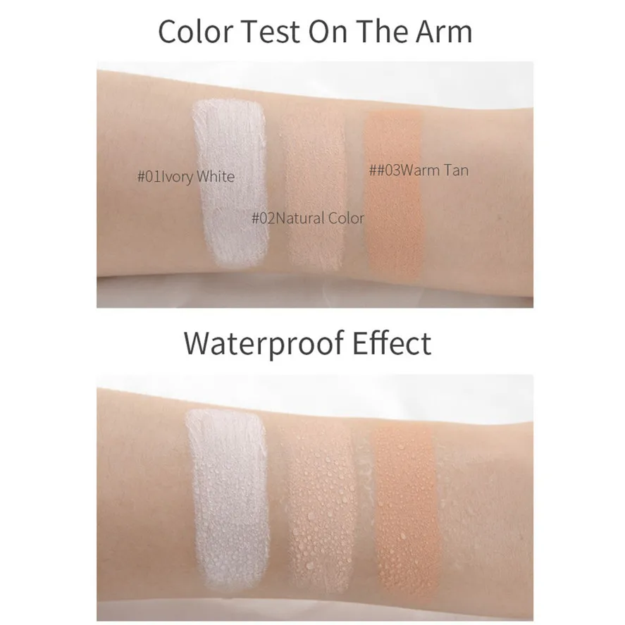 1PC Facial Concealer Stick Prime Paste Foundation Long Lasting Brighten Coverage Shade Makeup Hide Blemish | Красота и здоровье