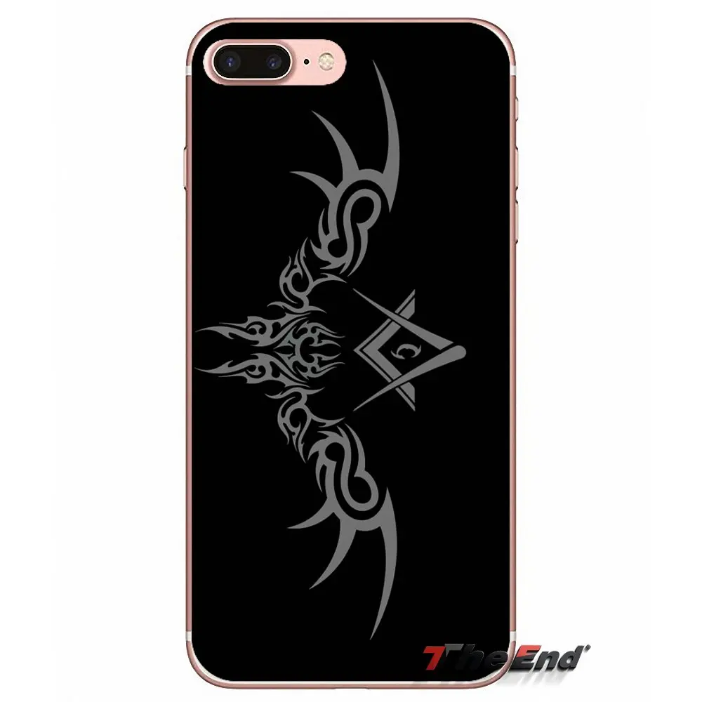 For iPhone X 4 4S 5 5S 5C SE 6 6S 7 8 Plus Samsung Galaxy J1 J3 J5 J7 A3 A5 2016 2017 Free and Accepted Masonic Lodge logo Case | Мобильные