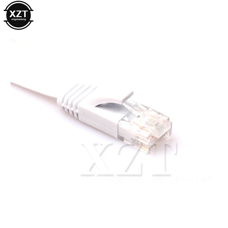 1 шт. 0 5/1/2/3/5/8/10/15 м RJ45 CAT6 плоская сеть Ethernet для 1000 высокоскоростной LAN UTP патч роутер