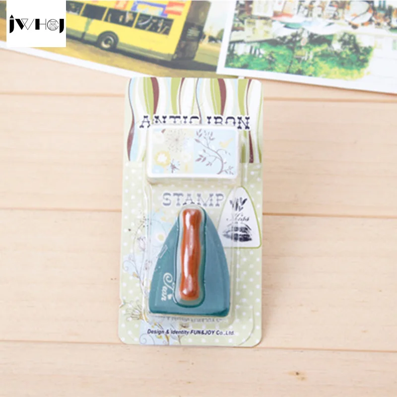 1 шт. высокое качество мини винтажный Железный деревянный штамп сделай сам ручная