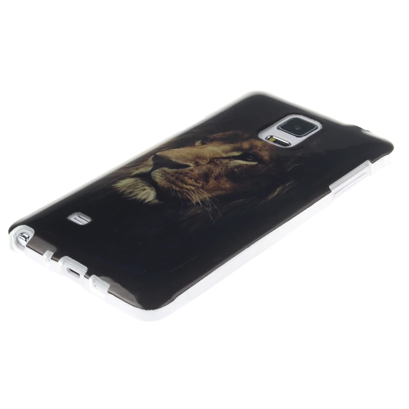 Новейшие Модные Дизайн корпус ультра тонкий мягкий ТПУ для Samsung Galaxy Note 4 note4 IV n9108