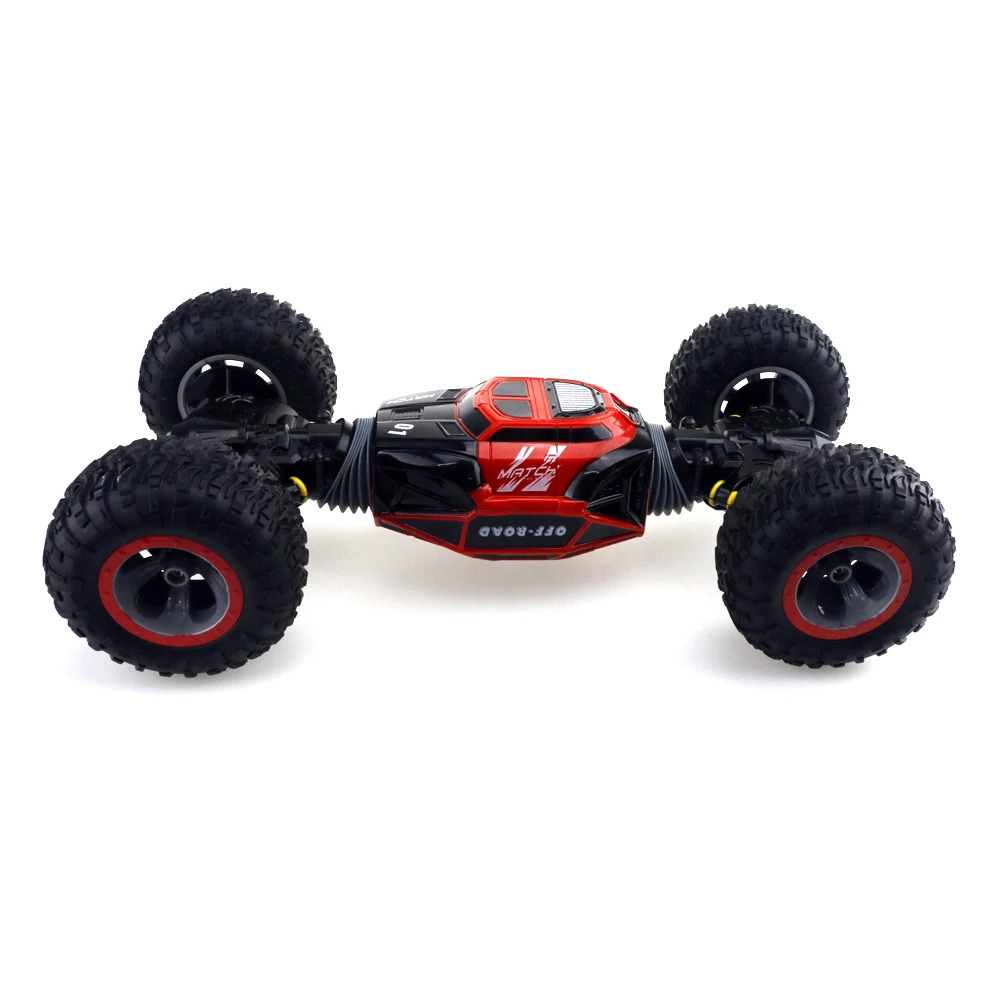 Радиоуправляемая машина 8 км/ч 2 4G 1:16 4WD двусторонний каскадер с одной клавишей