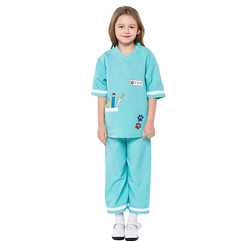 Костюмы доктора на Хэллоуин для девочек детский сад медсестра ролевая игра