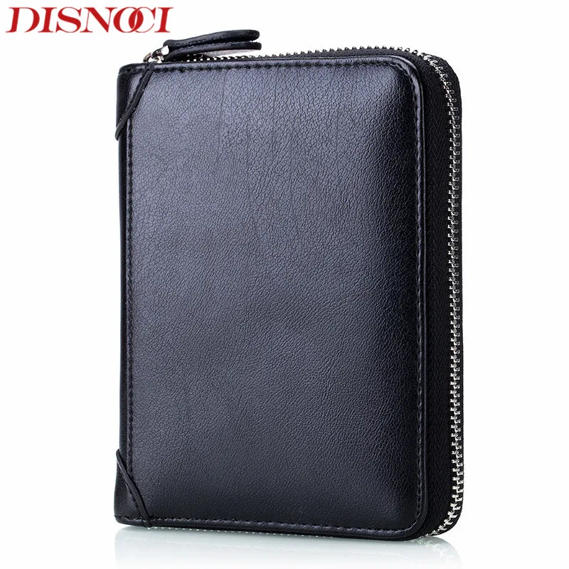 Распродажа мужские кошельки унисекс из бычьей спилковой кожи RFID бумажники