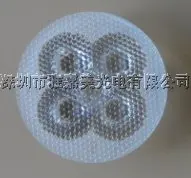 Светодиодная линза высокой мощности диаметр 43 мм поверхность шарика объектив 5X1