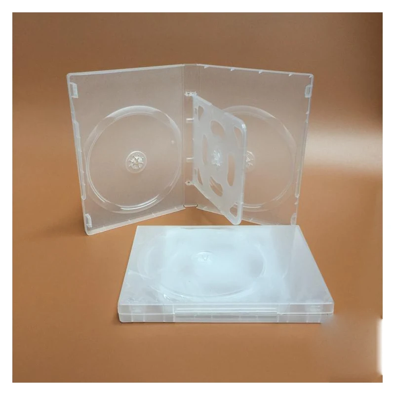 188X135X20mm Новый 1 шт. 4DVD прозрачный мягкий пластиковый чехол держатель вставки/4