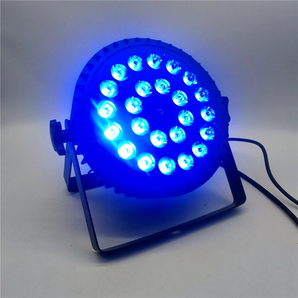 2 шт./24x12 Вт RGBW 4 в 1 LED Par свет DMX512 сценический цветная панель KTV бальный бар частная