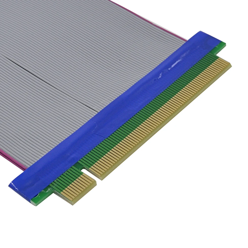 CHIPAL 10 шт. PCI E 16X к Riser Card PCIe X16 удлинитель гибкий ленточный кабель адаптер для
