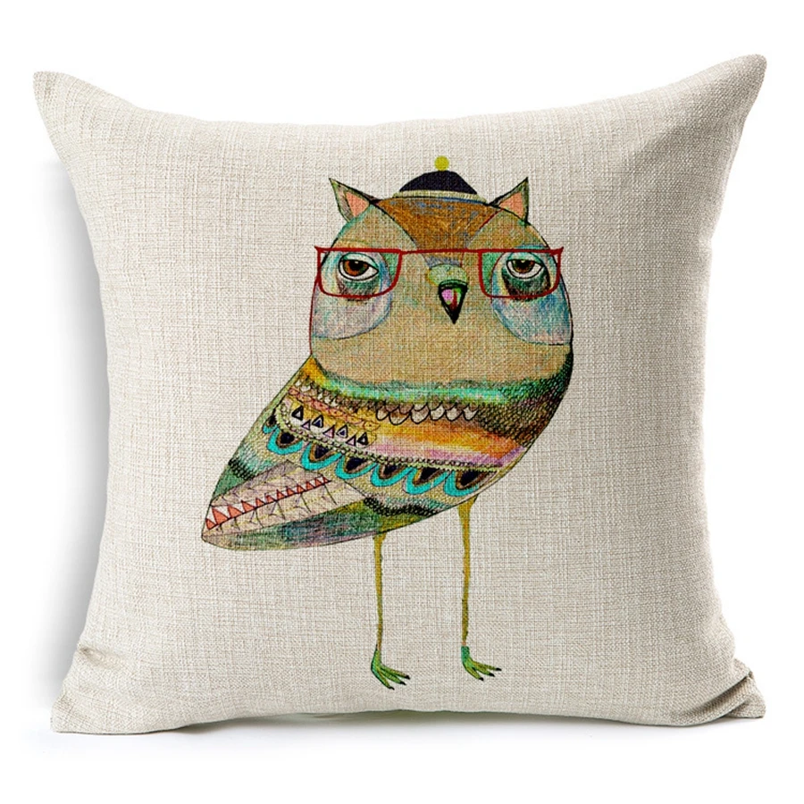 Горячая Распродажа наволочки Лидер продаж модное платье с узором в виде совы