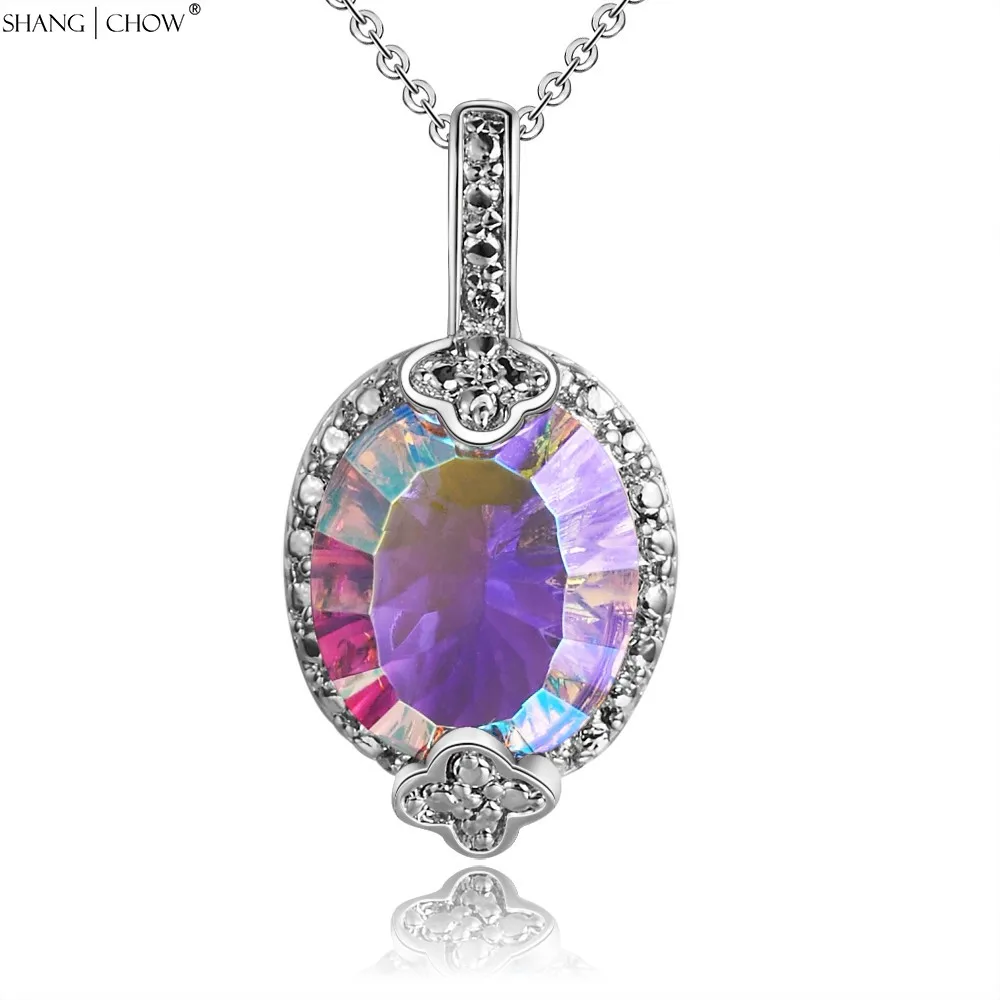 Женский кулон из серебра 925 пробы с мистическим камнем|pendants for women|f pendant925 sterling silver