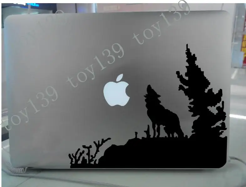 NetCat/Волчья воющая кожа/водонепроницаемая/наклейка на окно автомобиля/не