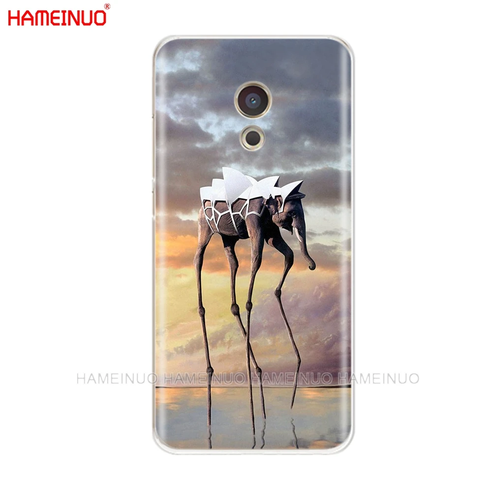 Чехол для телефона HAMEINUO Salvador Dali чехол Meizu M6 M5 M5S M2 M3 M3S MX4 MX5 MX6 PRO 6 5 U10 U20 note plus|Бамперы|