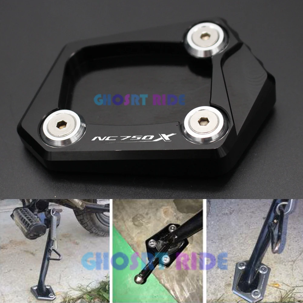 CNC Заготовка Алюминий подставка для ног пластины сбоку расширение Pad увеличить