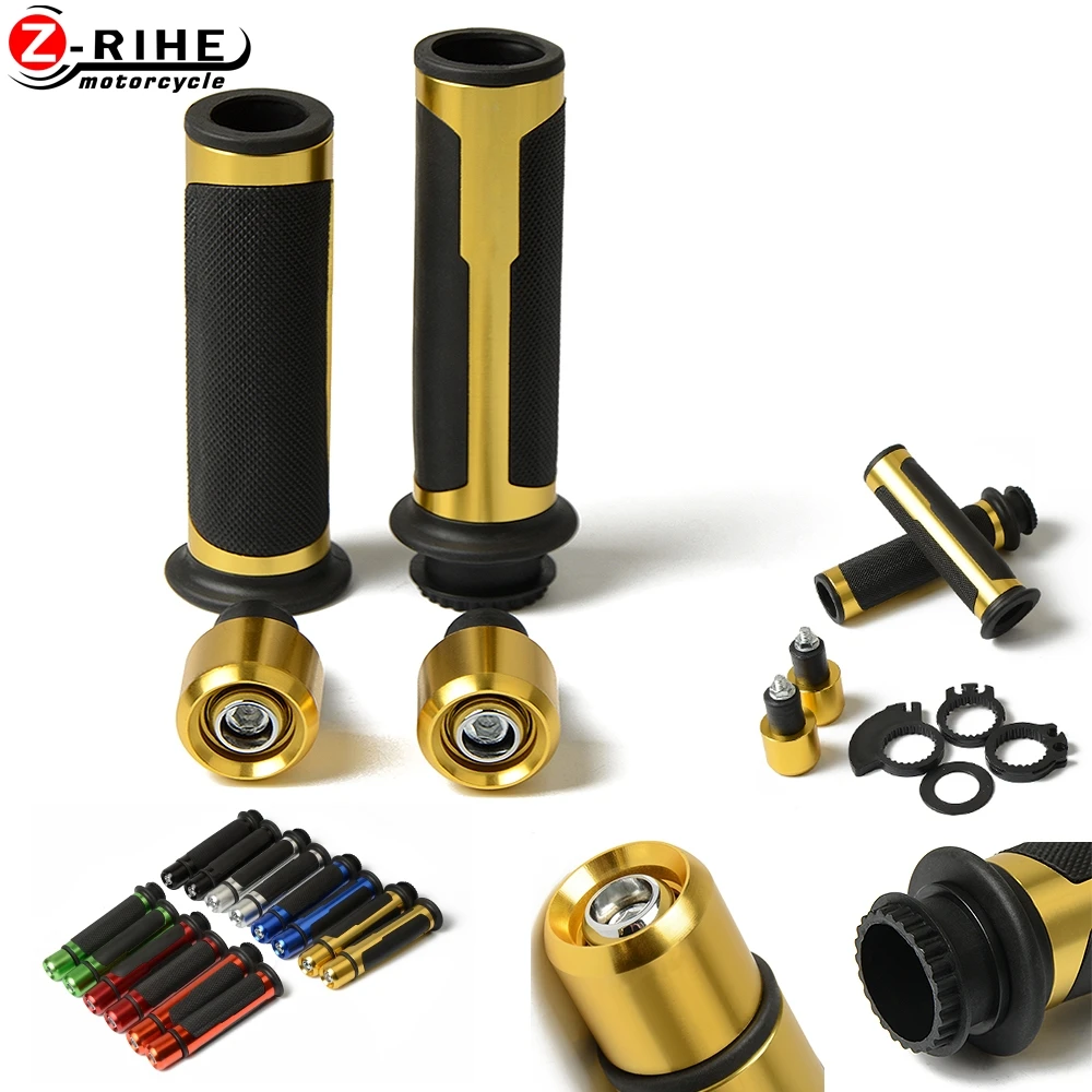 22 мм 7/8 &quotCNC алюминиевая Мягкая рукоятка ручки для Pit Dirt Bike мотоциклетные черные