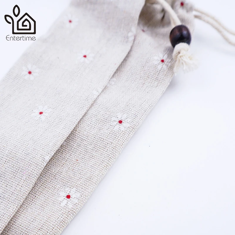 Энтертайм 20 шт./лот Нетканая Ткань сумка для хранения/Сумка соломинки из