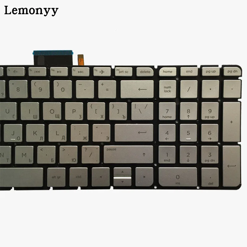 Русский Клавиатура для ноутбука hp Envy X360 M6-AQ M6-AQ000 M6-AQ003DX m6-aq005dx M6-AQ103DX M6-AQ105DX Серебряный RU Клавиатура с подсветкой