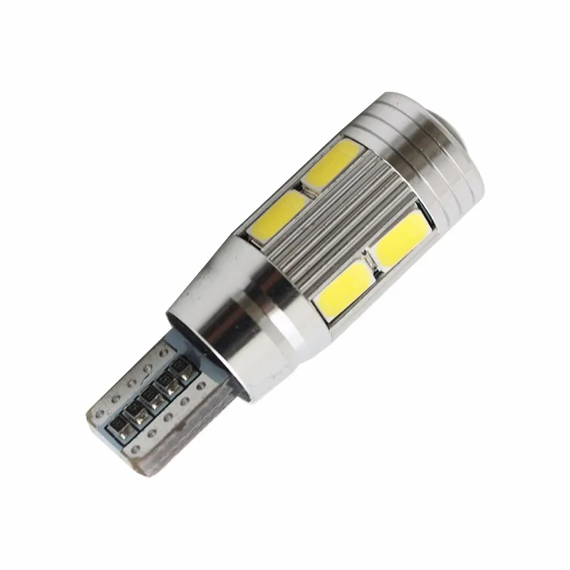 2 шт. Тюнинг автомобилей авто светодиодный T10 194 W5W Canbus 10 smd 5730 светильник лампа без