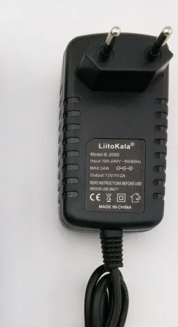 Адаптер питания для двери монитора Liitokala 500 /400 12 В 2 а постоянного тока 5 5*2 1 мм