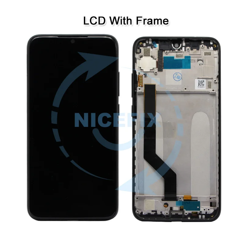 ЖК-дисплей для Xiaomi Redmi note 7 с сенсорной панелью и дигитайзером в сборе экран рамкой