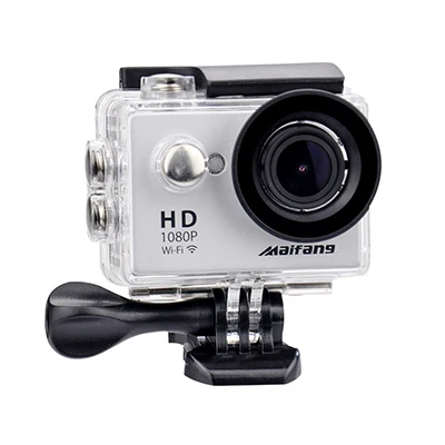W9S Silver Ультра HD 4 K 10FPS экшн-камера Wifi видеокамеры 12MP go cam 4 K deportiva Мини водонепроницаемая Спортивная камера pro 1080P 30fps cam - Цвет: W9S Silver
