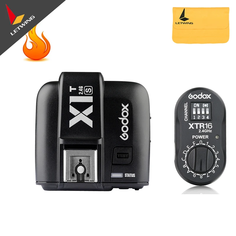 Godox X1T S TTL HSS 2 4G Flash Trigger передатчик + XTR 16 приемник|receiver dongle|receiver carreceiver combo |